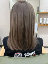 ケアブリーチ+ダブルカラー(ミニモ限定マイクロバブル付き)