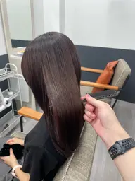 【オージュアで叶う髪質改善】カット+ケアカラー+オージュア7 stepTR