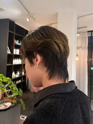 【トレンドウルフカット🐺✨】　U30 刈り上げなしウルフスタイル　（横の刈り上げは🙆‍♂️）