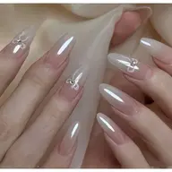 チップ長だし10本+マグネットorミラーorラメ、お茶とコーヒー飲み放題