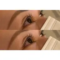 【エクステ】フラットラッシュ120本☆¥4300