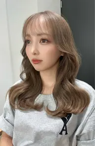 《☀️平日限定☀️》韓国風ミディアムヘア🫧くびれヘアにしたい方募集7700円