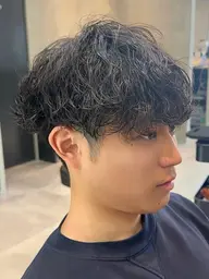 メンズカット+ヘッドスパ5分