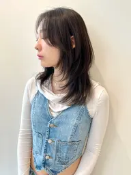 カット✨レイヤーカット✨韓国風ヘア✨