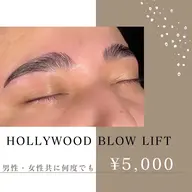 HBL ハリウッドブロウリフト＋眉毛wax