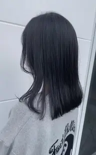 《学生様人気No.1🖤》いったん黒髪!!暗髪・黒染めカラー➕韓国式水トリートメント🎱 ⋆✴︎˚