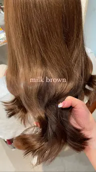 透明感たっぷりカラー +プチトリートメント🪽