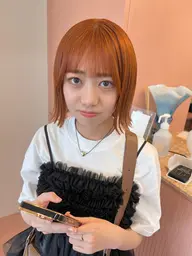 ブリーチ無しダブルカラー + トリートメント