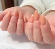 ハンドネイル　ワンカラー