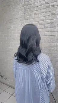 🌟就活生必見🌟暗髪ワンカラー✨口コミ特典✨トリートメントサービス🌻 #町田#髪質改善#暗色カラー
