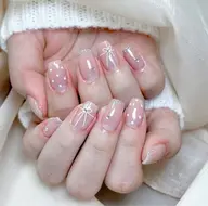 【ジェル】シンプル持ち込みデザイン（初回ソフトジェルオフ無料／ケア込み）