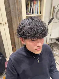 ‼️メンズ限定‼️カット+パーマ+トリートメント