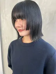 【営業後限定🦕】カット＋寒色カラー＋トリートメント