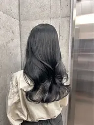 🫐寒色カラー+3stepトリートメント+簡単ヘッドスパ🫧