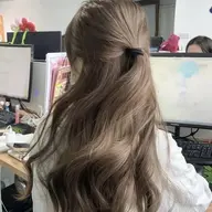 【🤎ヘーゼルベージュ🤎】✨ブリーチなしダブルカラー✨×メンテナンスカット×ラクトン配合トリートメント×コテ巻き仕上げ