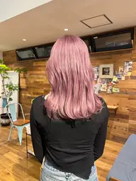 ブリーチ+艶カラー🎀