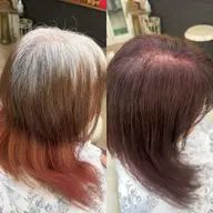 【白髪染め卒業👨‍🎓🌸】脱白髪染めイルミナ系カラー+似合わせカット✂️+選べる5stepトリートメント🌟