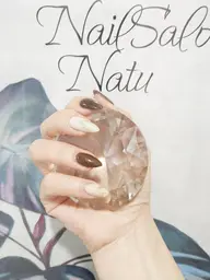 【オフなし❌】ワンカラー&ラメ+デザイン2本(5600円〜)⚠️注意事項・詳細等をご確認の上、ご予約お願い致します