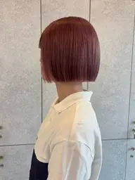 カット+ケアブリーチカラー+トリートメント