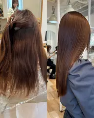 カット＋美髪縮毛矯正＋Aujua髪質診断トリートメント＋前処理ケア剤