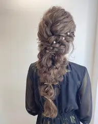 結婚式、二次会、お出かけに💓ヘアアレンジ💓¥5000