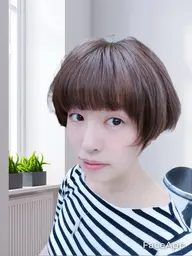 グレーカラー　レアラ+ヘッドマッサージ付(ブロー込み)(ロング料金有り)