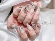 🎀10本長さ出し&10本シンプル持ち込みアート＆パーツ付け放題