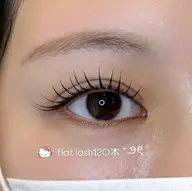 〖ご新規様限定〗𝘞コーティング✨𝘧𝘭𝘢𝘵 𝘭𝘢𝘴𝘩120 (カラー変更＋¥1000)