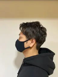 新規3回まで限定 ❣️✂️メンズパーマ(カット込み)+マーブ(ナノバブル)