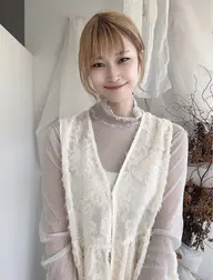 ＊ミニモ限定価格＊《haru指名♪》透け感カラー+艶トリートメント＋カット[津市]