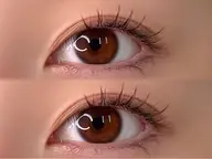 オフ無料❣️【フラットラッシュ100本】ブラック&ブラウンmix可能🙆♀️コーティング付き🤎