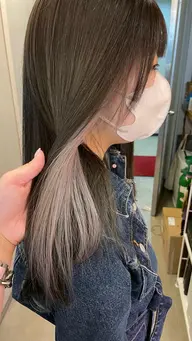 Aujuaトリートメント付きカットカラー🫧