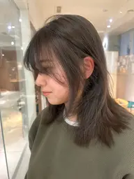 艶々ケアカラー+バイカルテtreatment.