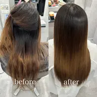 【ブリーチ毛でもできる！30%off】髪質改善トリートメント！（キュアエステ）+毛先メンテナンスカット