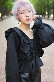 U29歳以下カット＋ブリーチ1回＋デザインカラー(オーロラ,ユニコーン,コントラスト）