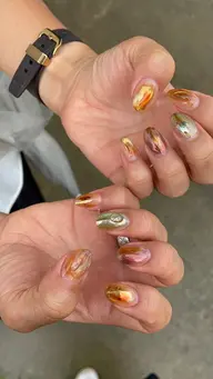 ＊平日ご新規様限定＊（オフなしハンドorフット）　デザインネイル＊