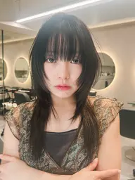 【1日1名限定❣️】似合わせカット（レイヤーカット／ハッシュカット／ウルフカットが得意）+クイックトリートメント