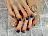 【再来の方はこちら🐾】【FOOT👣】親指アート定額🫧フットバス付🫧 土日祝+¥550🫧【オフ込◎】