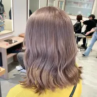 💗✨ケアブリーチ＋透明感カラー＋プラチナトリートメント✨💗