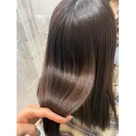 【表面のほわほわ毛が気になる方・ダメージが少ない髪の表面】ポイント縮毛矯正＋オージュアトリートメント　9980円