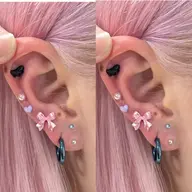 【🫧minimo限定🫧】💕オシャレしながら不調ケア💕耳ツボジュエリー10ピース🎀