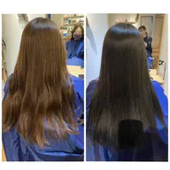 【🫧ダブル髪質改善🫧】酸性ストレート＋似合わせカット＋TOKIO髪質改善トリートメント4STEP