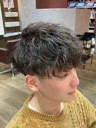 【メンズ大人気✨】カット＆無造作パーマ✨