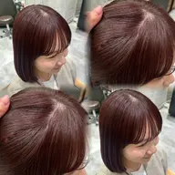 🍑2回目以上の方🍑💗暖色ブリーチなしダブルカラー💗➕髪質改善トリートメント✨🫧