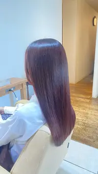 ブリーチなしワンカラー【スーパーロング】    ☆胸下☆白髪染め以外