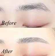 学割U24🎓《ナチュラル眉🌱》美眉アイブロウWAX＋間引き (メイク込) ¥4500