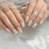 長さだし10本🩵ワンカラー/ラメグラ