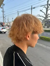 メンズカット+眉カット＋ヘッドスパ ￥6980