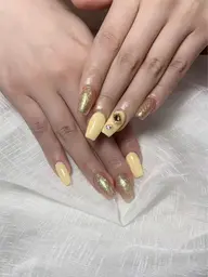 《自爪》２色選べる！チップ長さだしワンカラー　フラッシュもOK◎ ✨ケア込み