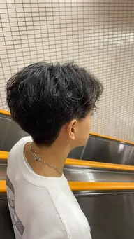 メンズカットパーマ　✨トリートメントサービス✨